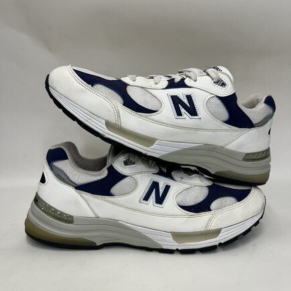 New Balance 992 Made in USA “White Navy” M992EC main image 4